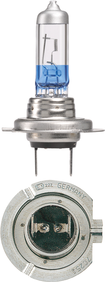 12v H7 55w Platinum Plus 130 Halogen Headlight Globes - H7 Globe (1000x1000), Png Download