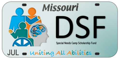 Uniting All Abilities License Plate (500x500), Png Download