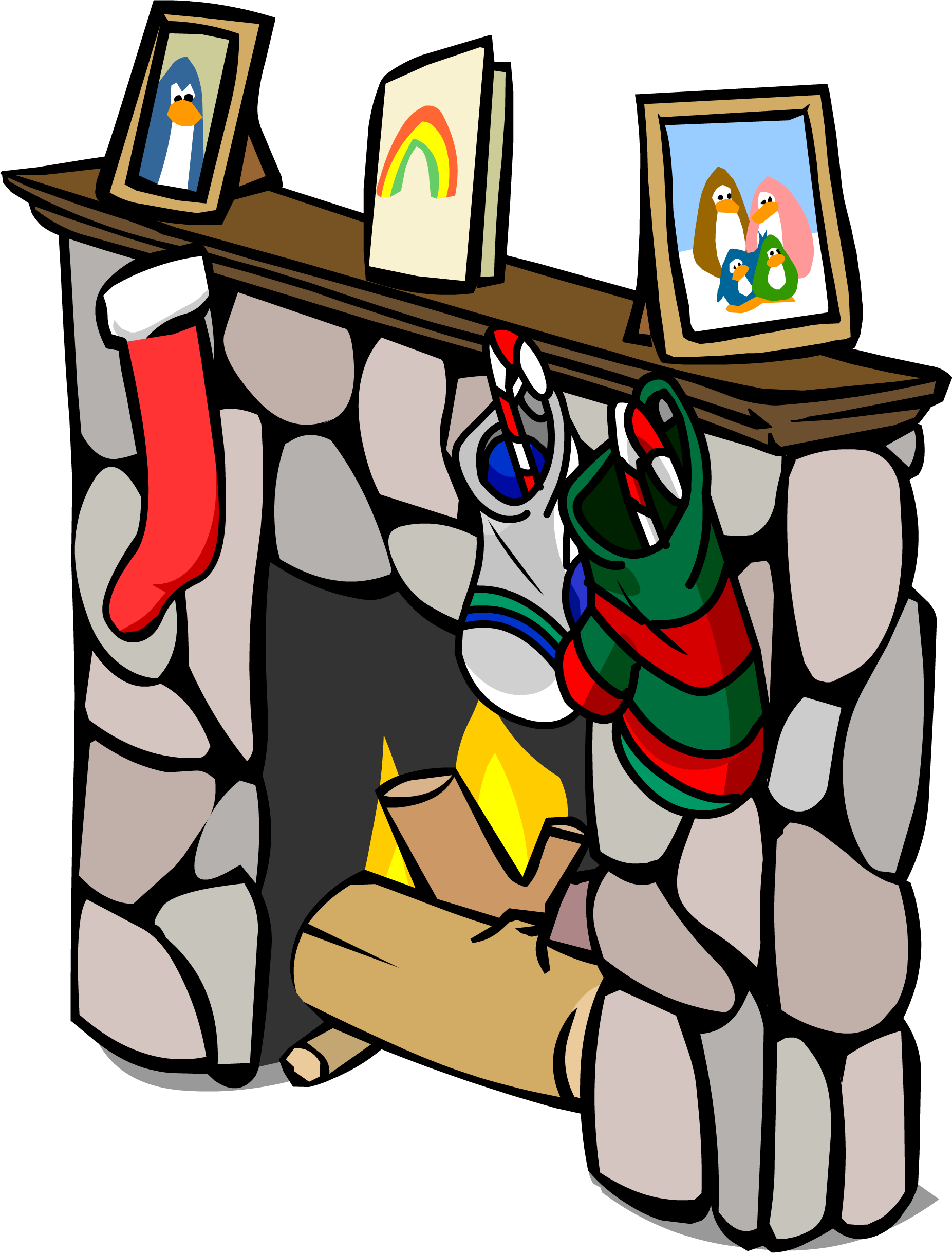 Fireplace Sprite 018 - Portable Network Graphics (1853x2438), Png Download