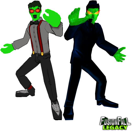 Fusion Father - Fusion Father Fusionfall (534x537), Png Download