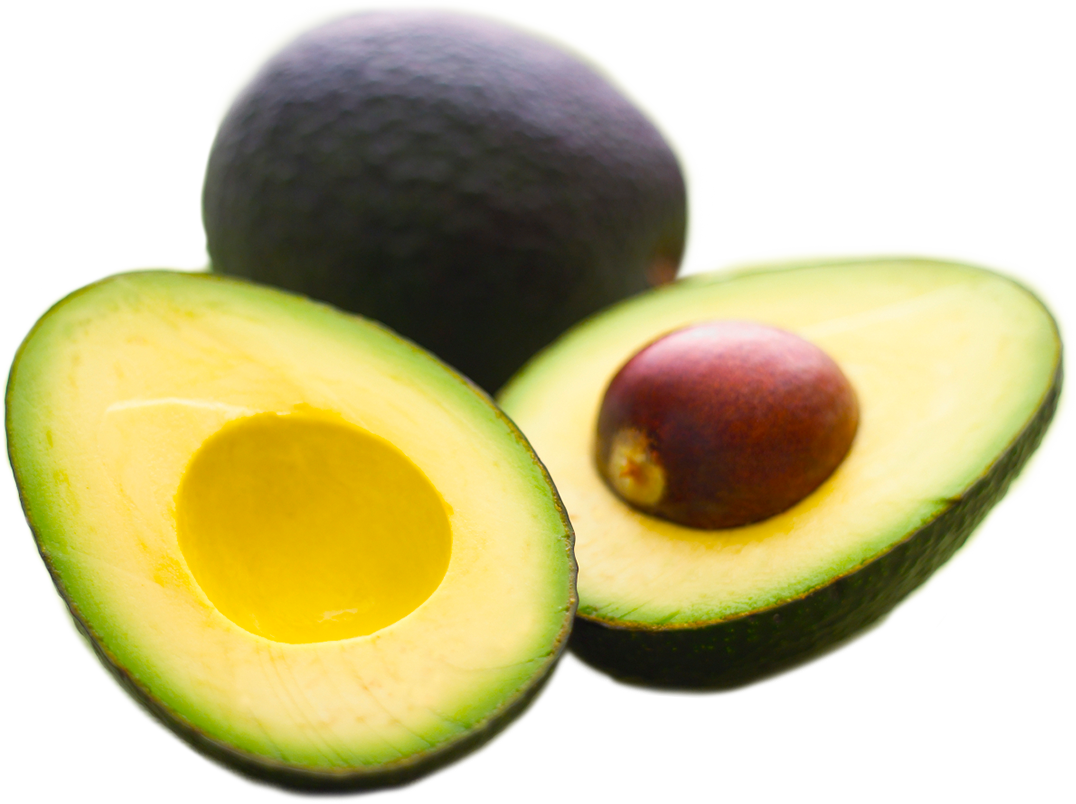 With Us You Will Find - Inside Of Avocado (1076x804), Png Download