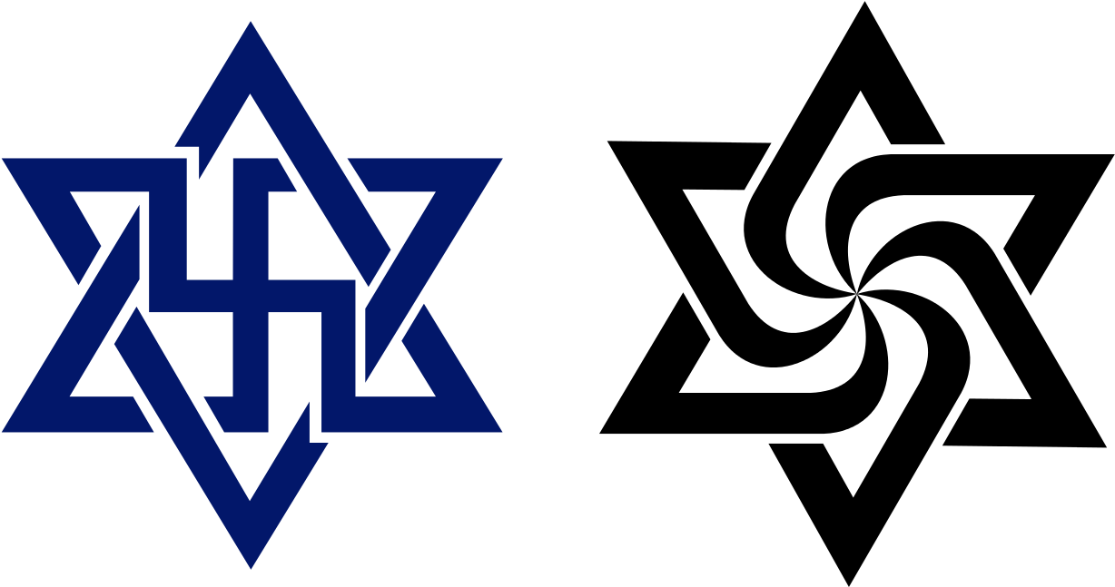 File - Raelian Symbols - Svg - Mouvement Raelien (1280x682), Png Download