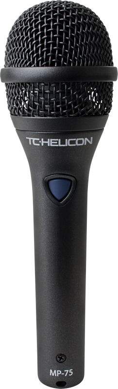 Mp-75 - Tc-helicon Mp75 Handheld Dynamic Vocal Microphone Mp-75 (243x800), Png Download
