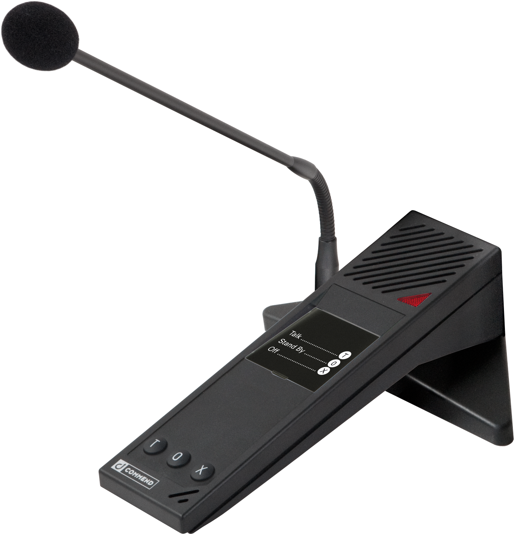 Puesto De Interfonía Mostrador De 4 Hilos Con Micrófono - Intercom Microphone (1680x1751), Png Download