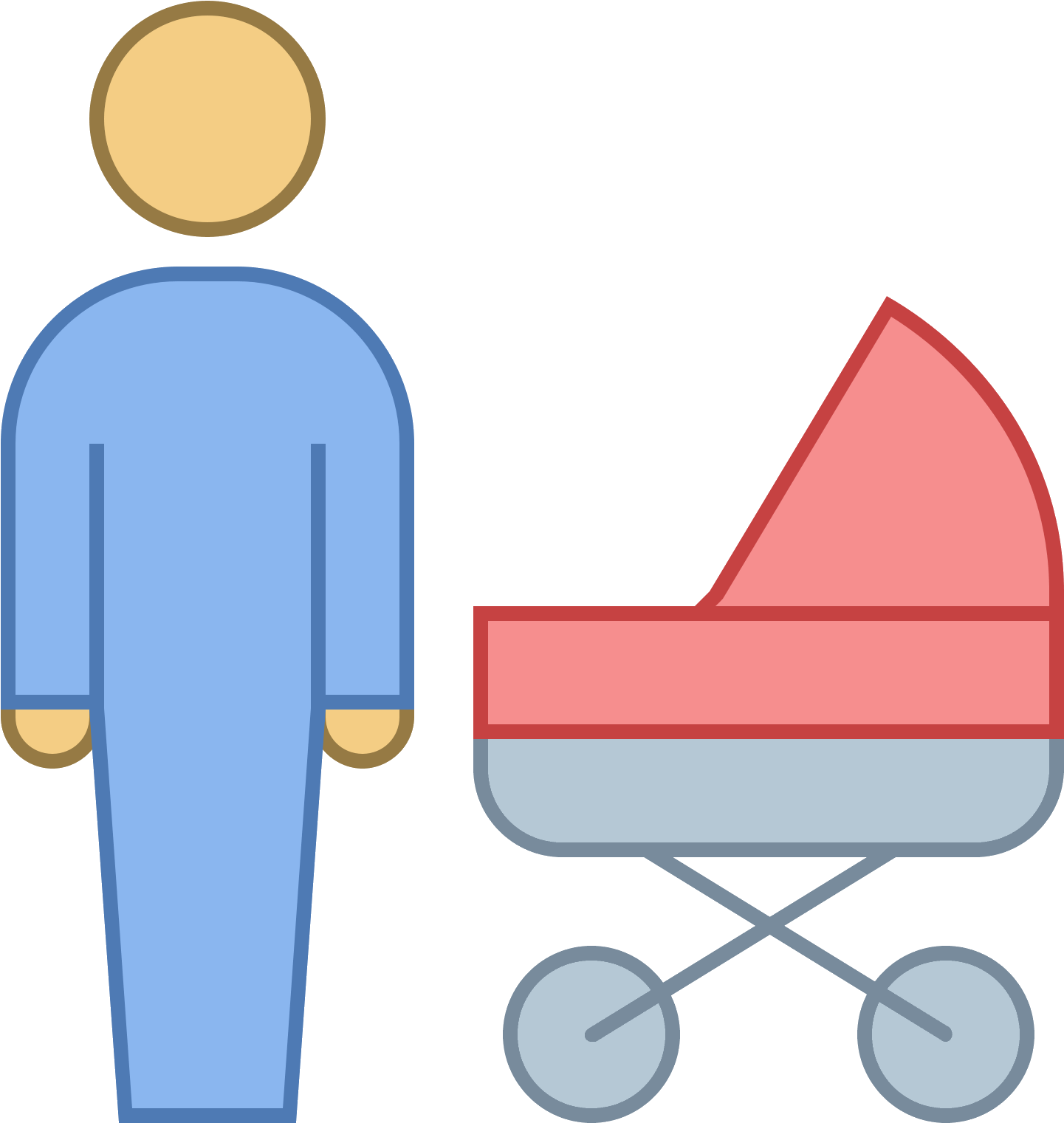 This Is An Image Of A Man - Icon (1600x1600), Png Download