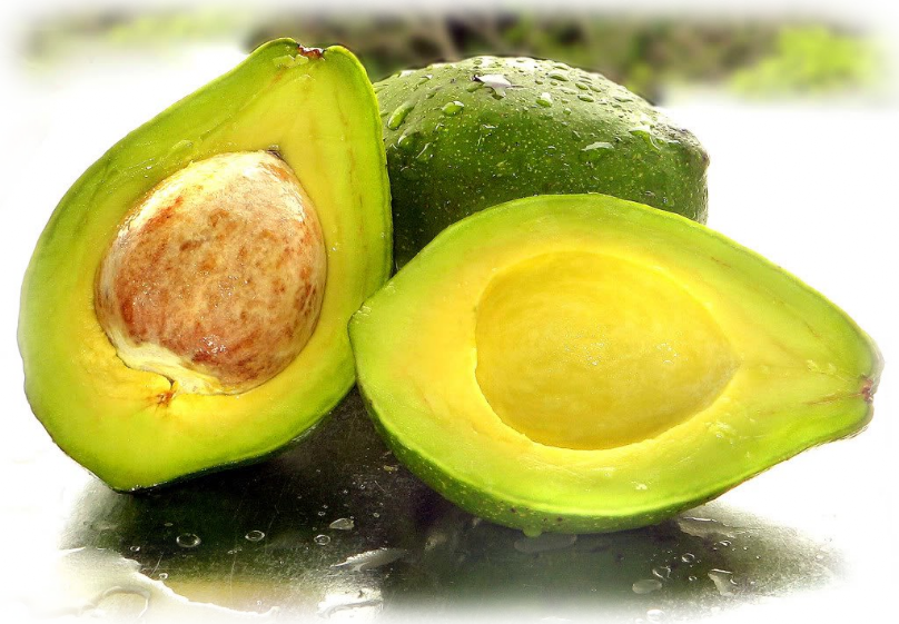 Aguacate - Inside Of Good Avocado (808x561), Png Download