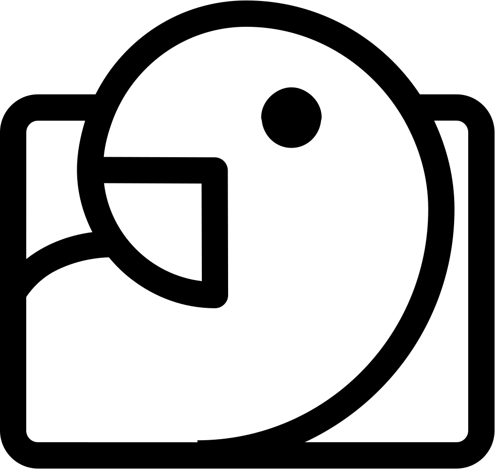 Snake Head On A Rectangular Outline Comments - Rectangle (981x928), Png Download