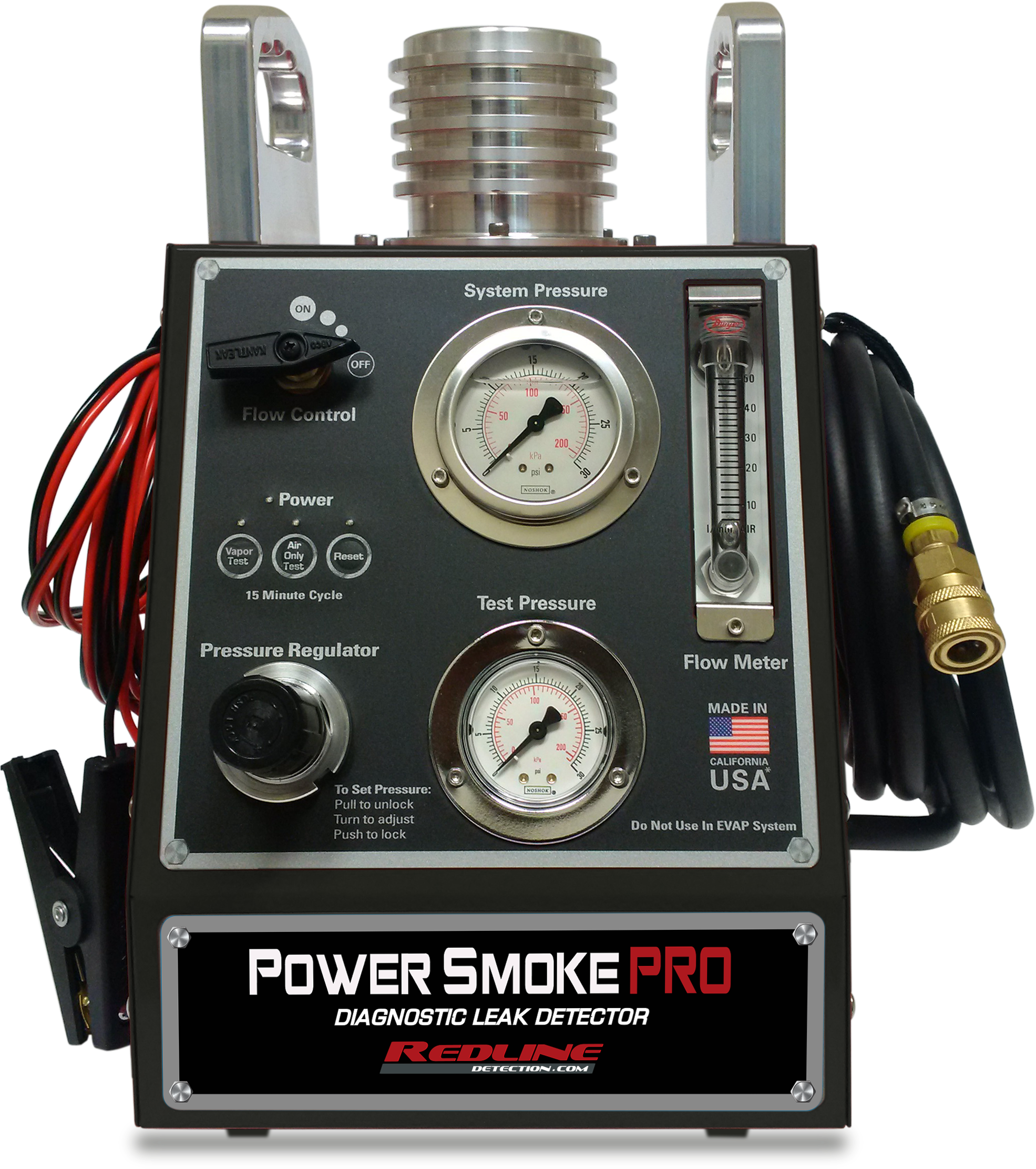 Powersmoke Pro Diagnostic Leak Detector Front - Redline Detection Powersmoke Pro High Pressure Diagnostic (2010x2324), Png Download