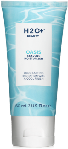 Its Lightweight And Cooling Gel Texture Absorbs Quickly - H2o Plus Oasis Body Gel Moisturizer (600x656), Png Download