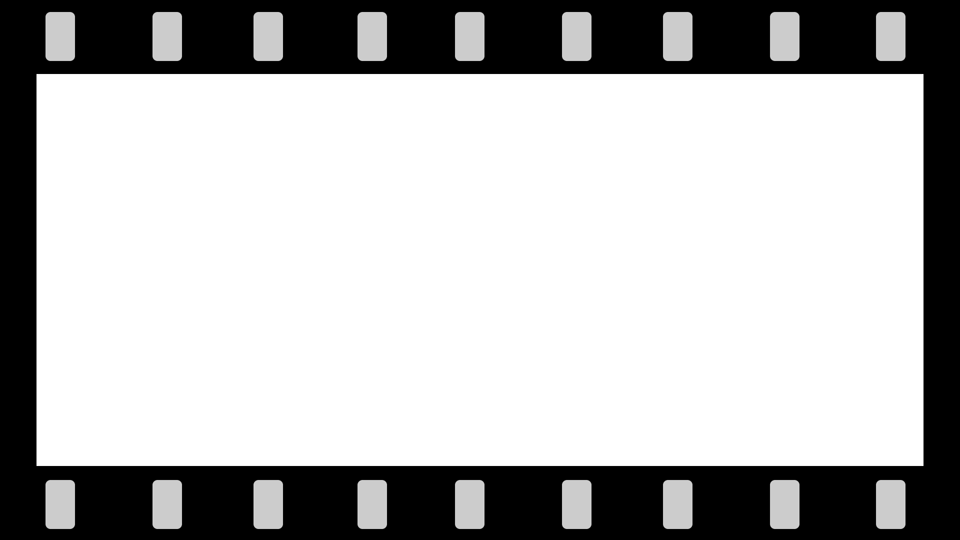 Filmstrip25gray - Film Strip (1920x1080), Png Download