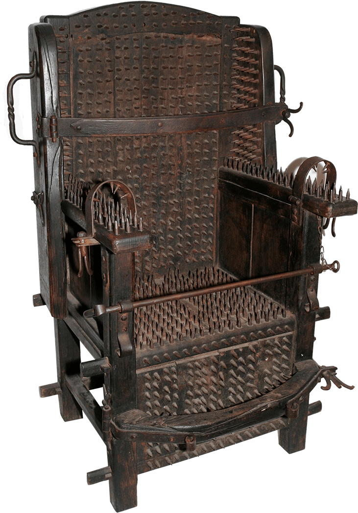 Torture Chair Transparent (800x1123), Png Download