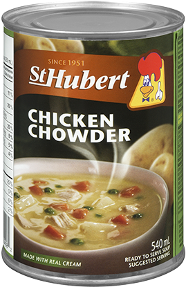 Chicken Chowder - St. Hubert St-hubert Chicken Noodle Soup (460x460), Png Download