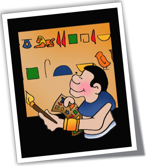 Hieroglyphics - Ancient Egypt For Kids (508x576), Png Download