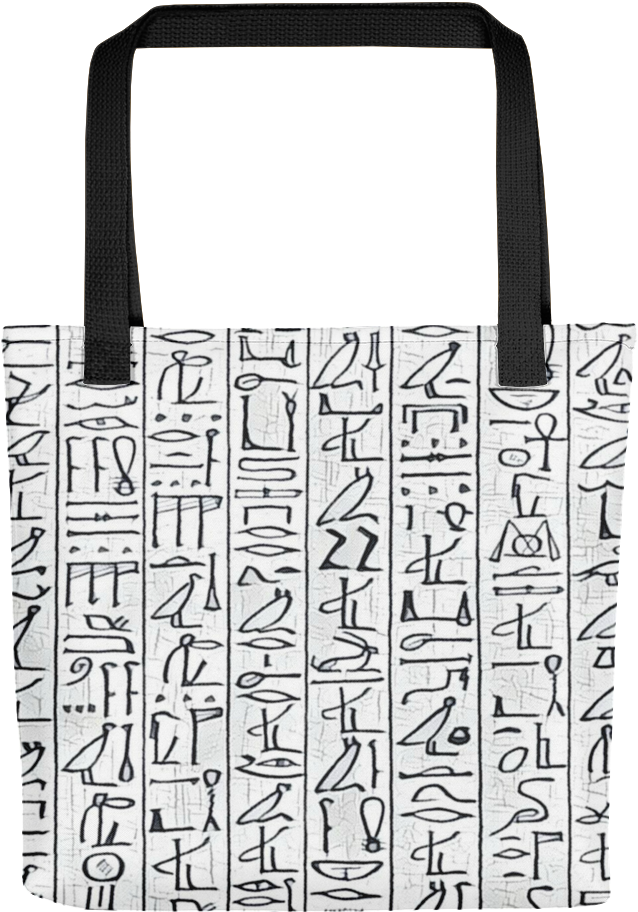 Chocolate Ancestor, Llc- Egyptian Hieroglyphics White/black - Egyptian Hieroglyphic Dictionary, Books On Egypt And (1000x1000), Png Download