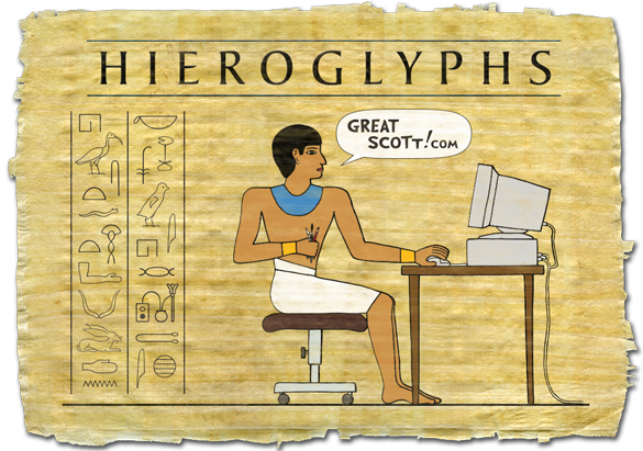 Egyptian Hieroglyphs - Ancient Egyptian Hieroglyphics (585x411), Png Download
