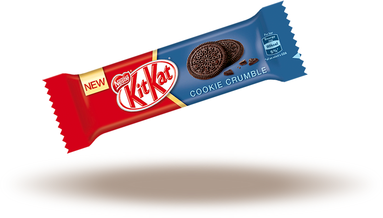 Kitkat Cookie Crumble (787x449), Png Download