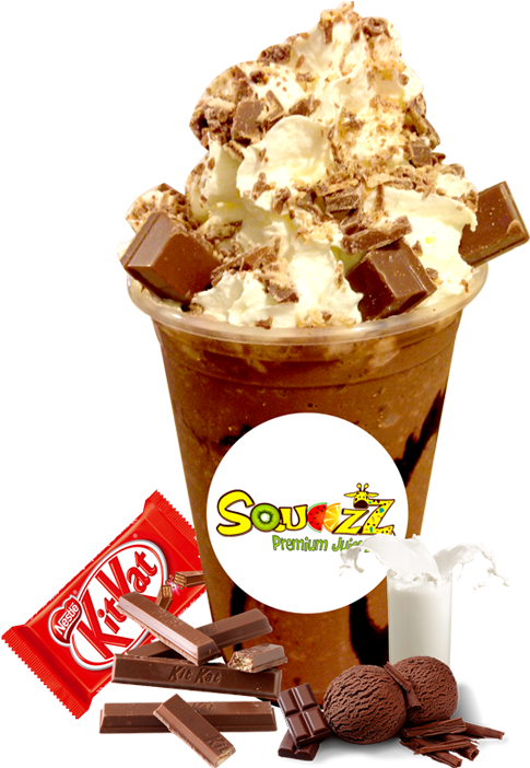 Kit Kat Milkshake - Milk Shake De Twix (630x705), Png Download