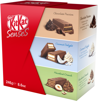 Nestlé Kitkat Senses - Kit Kat Senses Box (500x500), Png Download