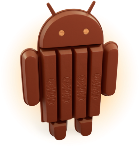 Kitkat - Android Kitkat (1600x544), Png Download