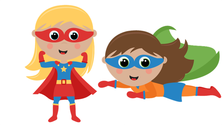 Superheroes - Superhero Clip Art Free (768x432), Png Download