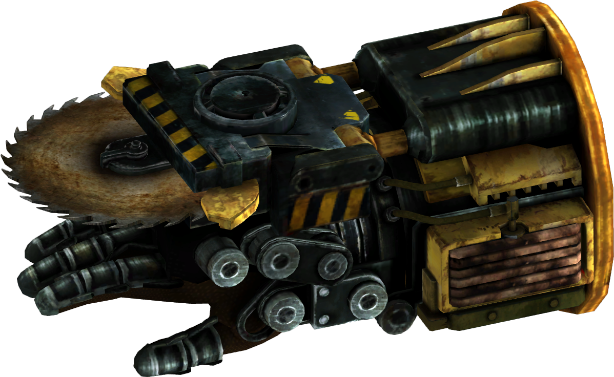 Industrial Hand - Fallout New Vegas Industrial Hand (1300x850), Png Download