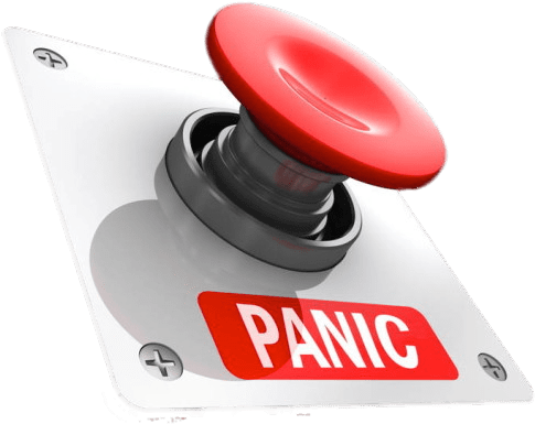 Download - Panic Button (640x480), Png Download