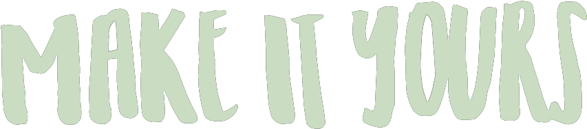 Unadorned Make It Yours - Portable Network Graphics (960x561), Png Download