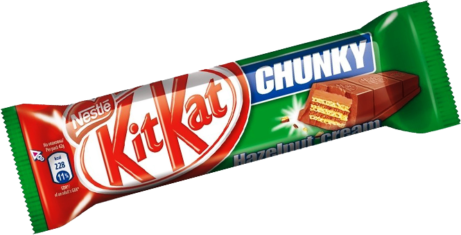 Kitkat® Chunky Hazelnut - Hazelnut (665x340), Png Download