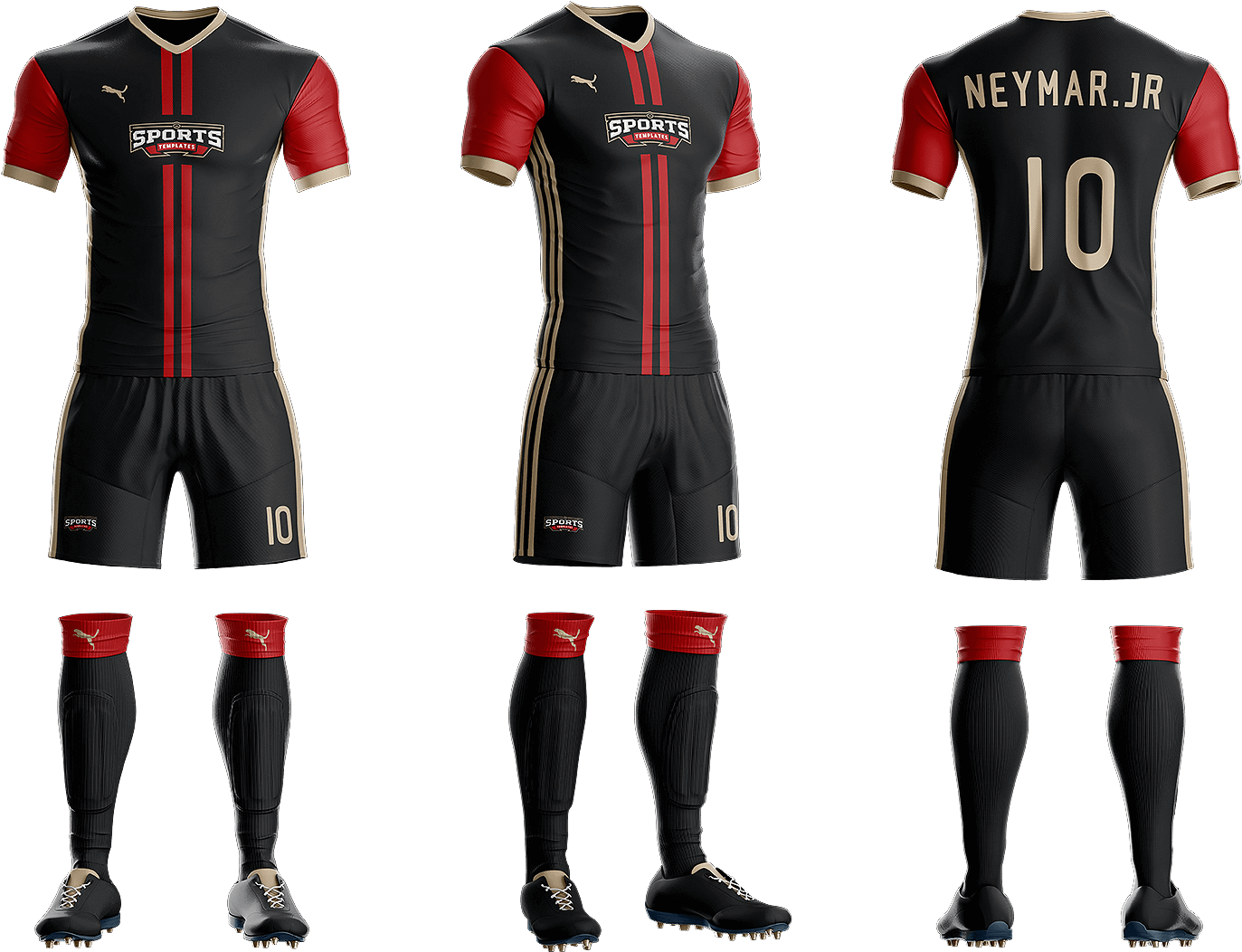 Download Download Goal Soccer Kit Jersey Uniform Template Psd ...