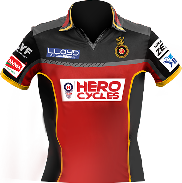Green - Royal Challengers Bangalore Jersey 2017 (589x593), Png Download