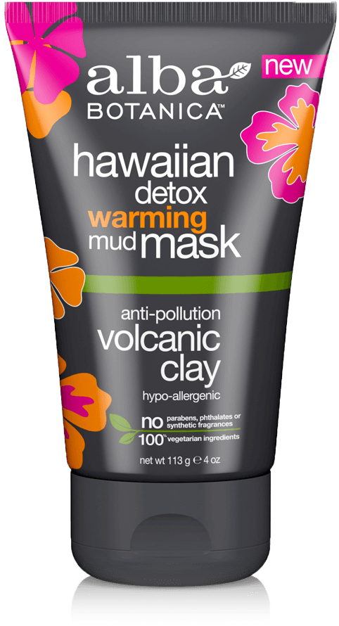 Size - 4 Oz0 - 3 Oz - Alba Botanica - Hawaiian Detox Scrub Volcanic Clay (600x1200), Png Download