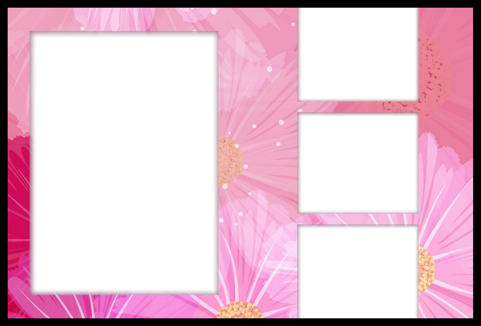 Albums Frames Engagement Frames Love Frames Marriags - Birth Day Photo Frames Png (1600x1084), Png Download