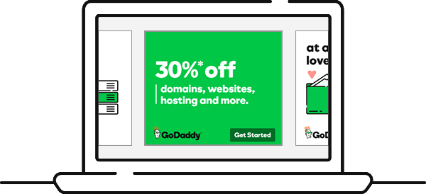 Sample Banners & Ads - Godaddy Banners (600x274), Png Download