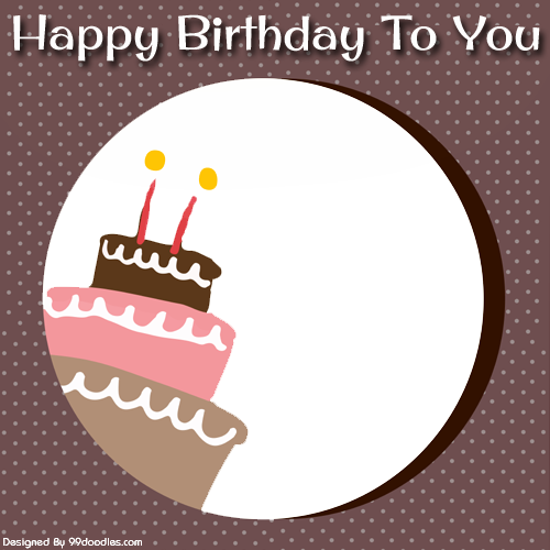 Birthday Wishes Customised (500x500), Png Download