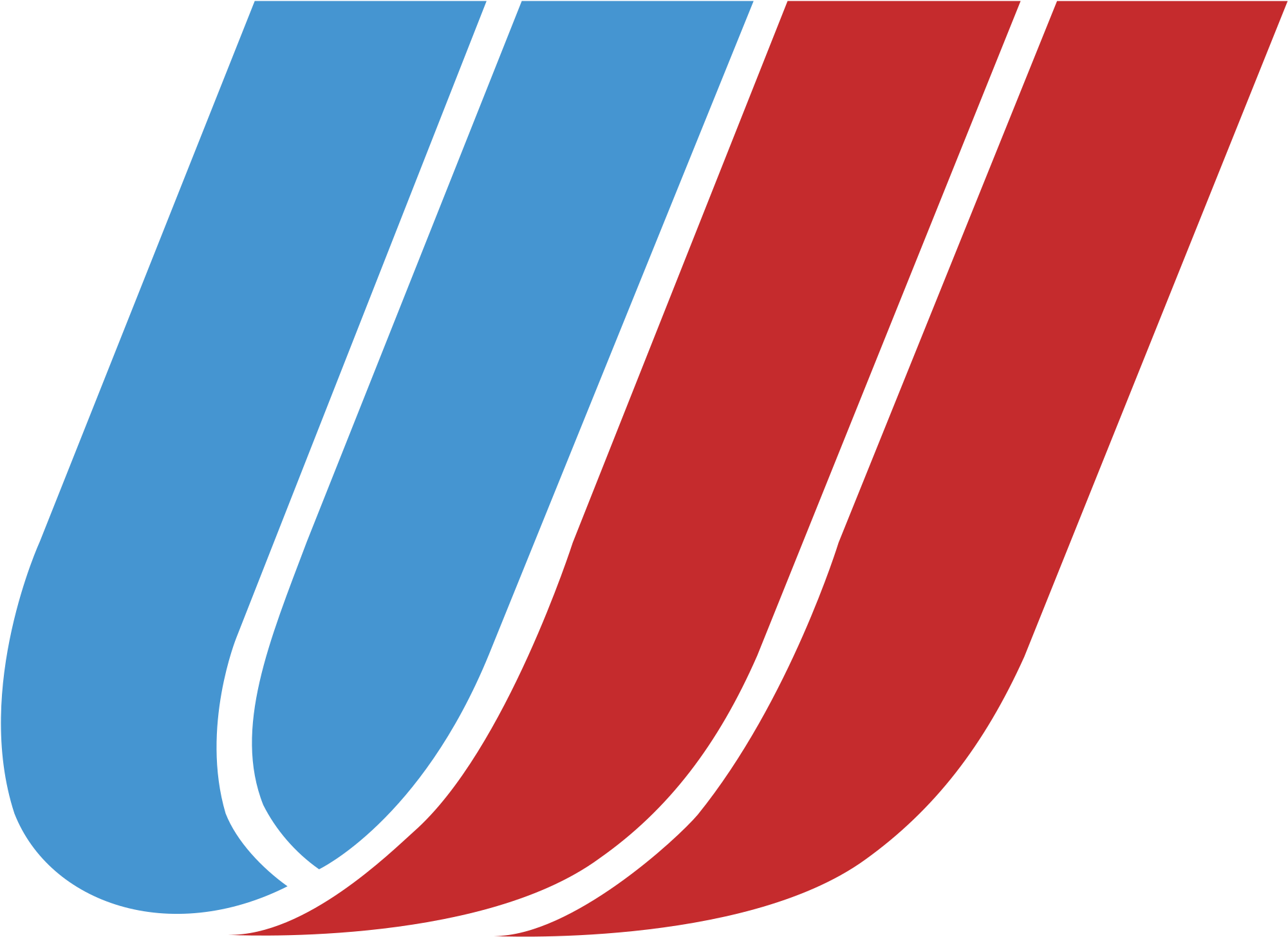 United Airlines Logo Png Transparent - Hard Logos To Identify - Free