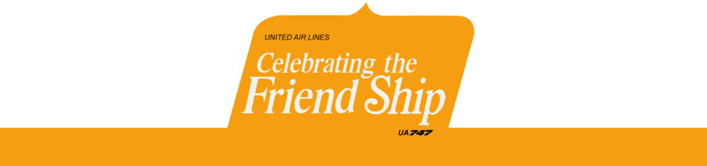 747 Header V2 - United Airlines (1000x235), Png Download