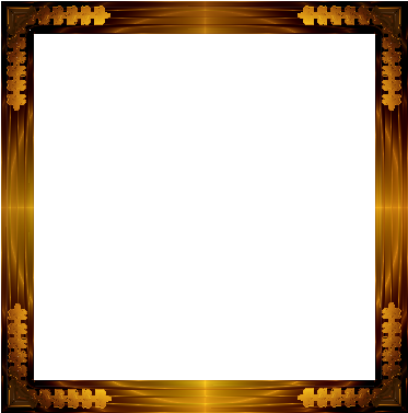 Awesome Photo Frame Png Free Download Brown Brass Copper - Picture Frame (379x382), Png Download