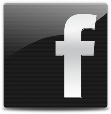 Official Facebook Icon Png Psd Detail - Facebook Logo Black Psd (391x400), Png Download