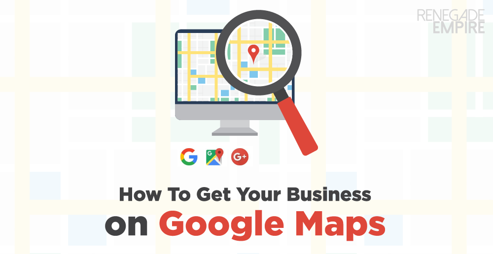 How To Get Your Business On Google Maps - Online Advertising (1000x516), Png Download
