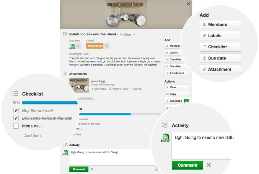 Home Card Detail - Project (889x589), Png Download