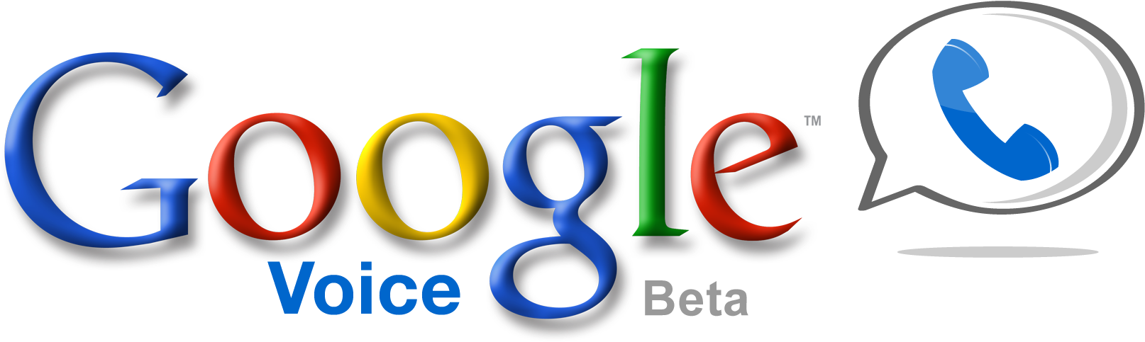Popular Google Maps Logo Png 7 Pictures - Google Voice Que Es (1600x520), Png Download