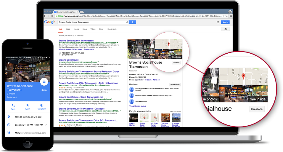 Google Maps Virtual Tours - Google Meu Negócio (1000x578), Png Download