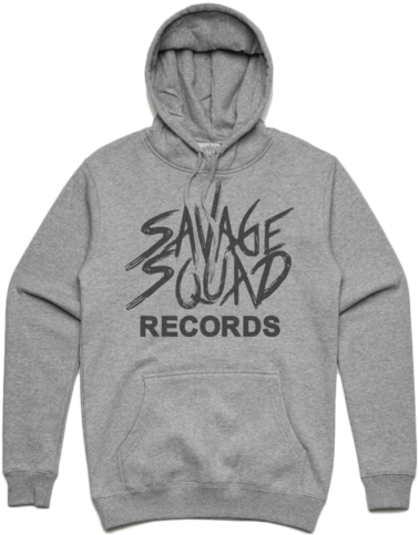 3m Logo Heather Grey Hoodie - Savage Squad Records (600x600), Png Download
