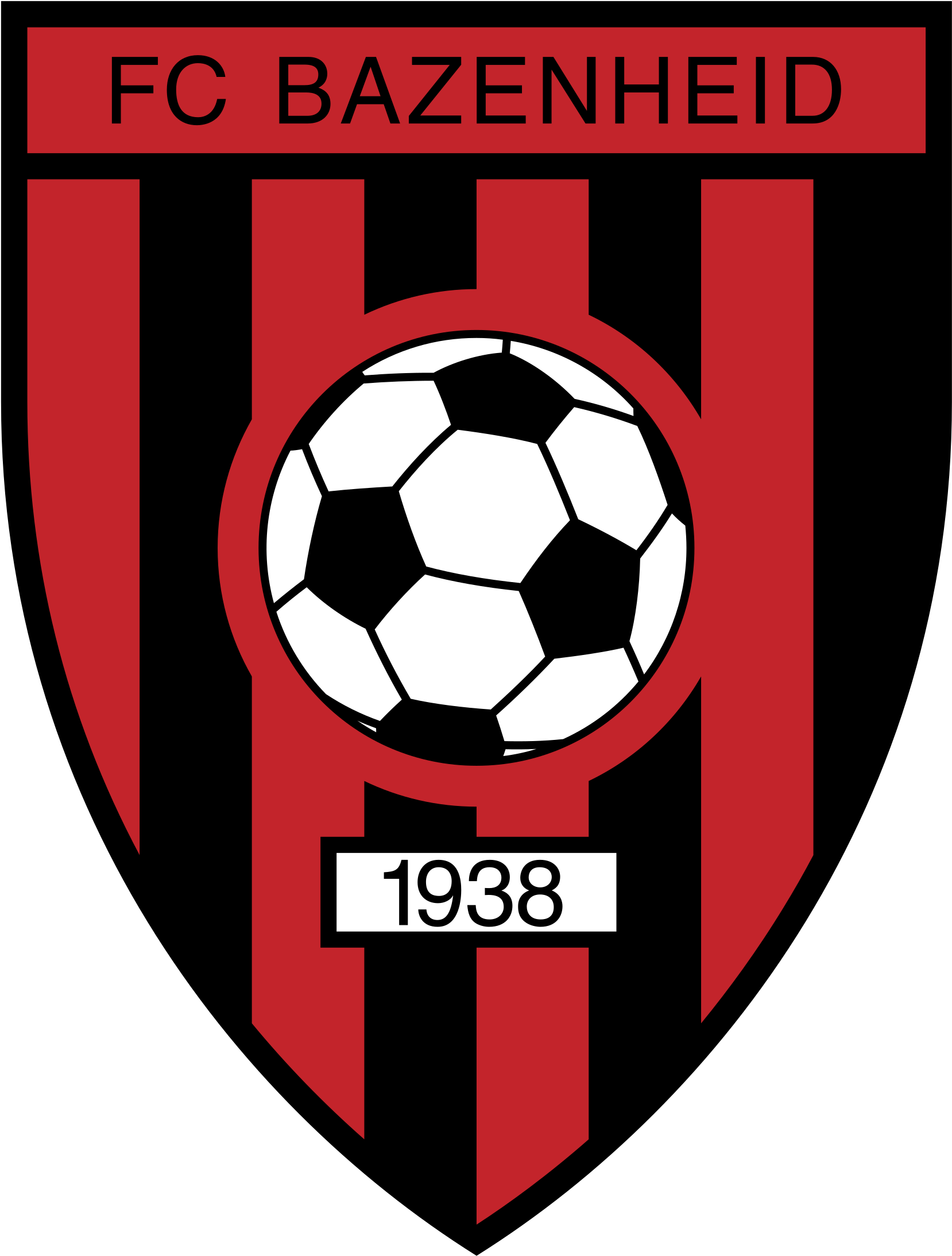 Football Club Bazenheid De Bazenheid Logo Png Transparent - Dh 3'3"x4'8" Boys Green Black Soccer Balls Field Printed (2400x2400), Png Download