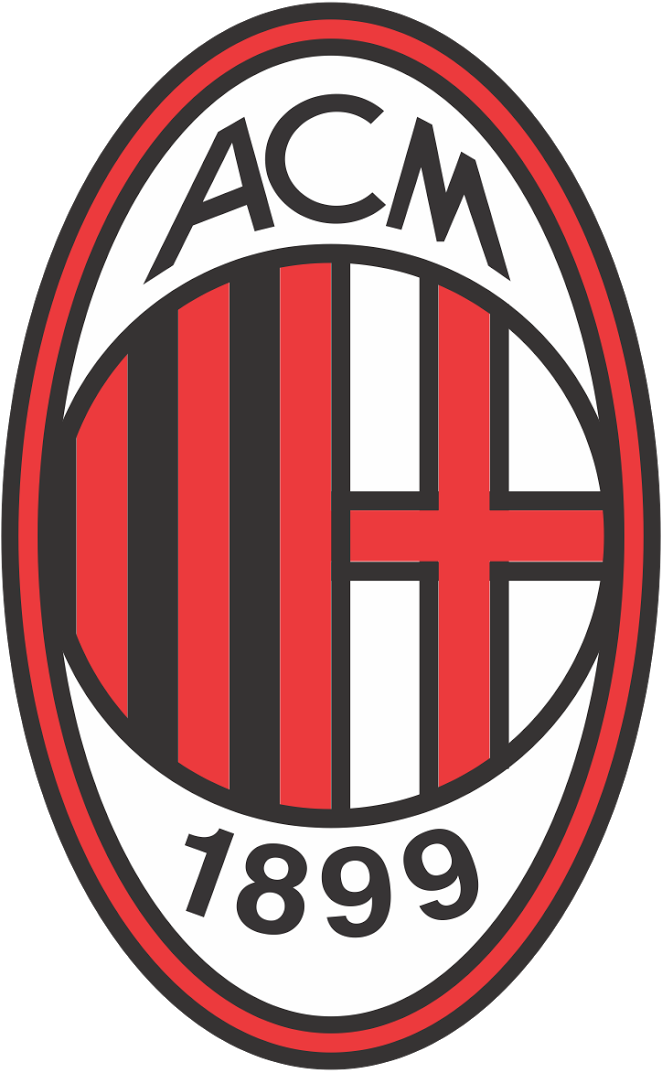 Ac Milan Logo Vector - Ac Milan (1600x1136), Png Download