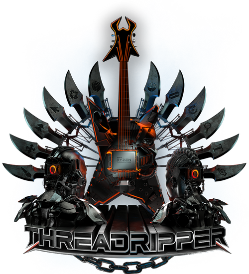 Download Threadripper 2 Logo - Threadripper 2 Heavy Metal PNG Image ...
