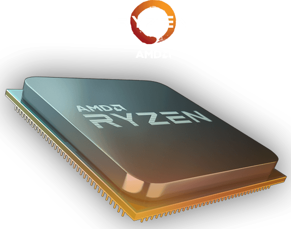 Exceptional Mobile And Desktop Performance For Every - Amd Ryzen 7 1800x Box (588x463), Png Download