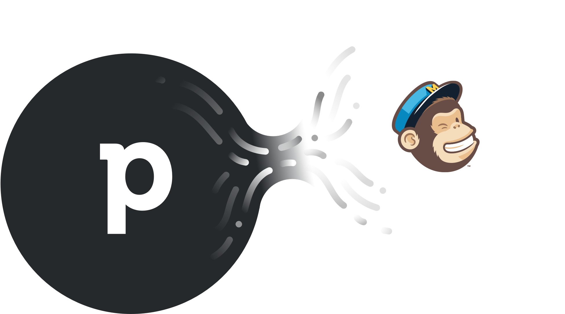 Mailchimp Crm Integration - Mailchimp (2944x1094), Png Download