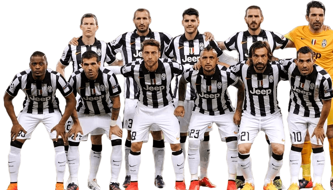 Team Juventus - Juventus Squadra Png (1154x659), Png Download