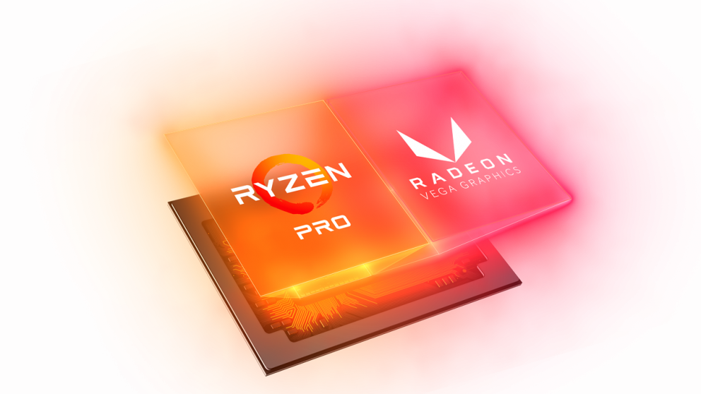 Amd Ryzen And Vega Logo Lockup - Graphic Design (992x558), Png Download